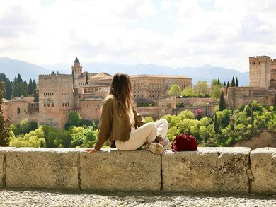 Andalusien - Mandelblüte in Andalusien