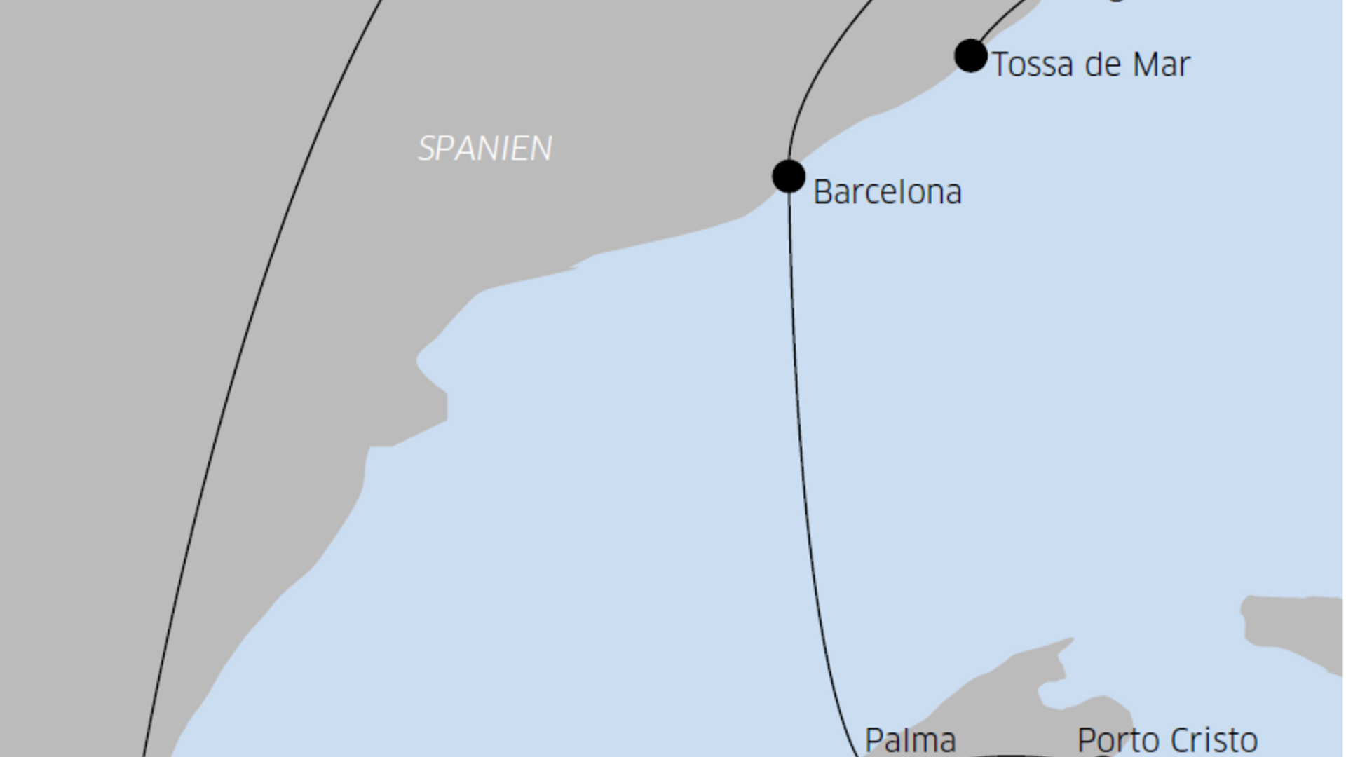 Tour - España – Das goldene Dreieck des Mittelmeers Tour - España – Das goldene Dreieck des Mittelmeers