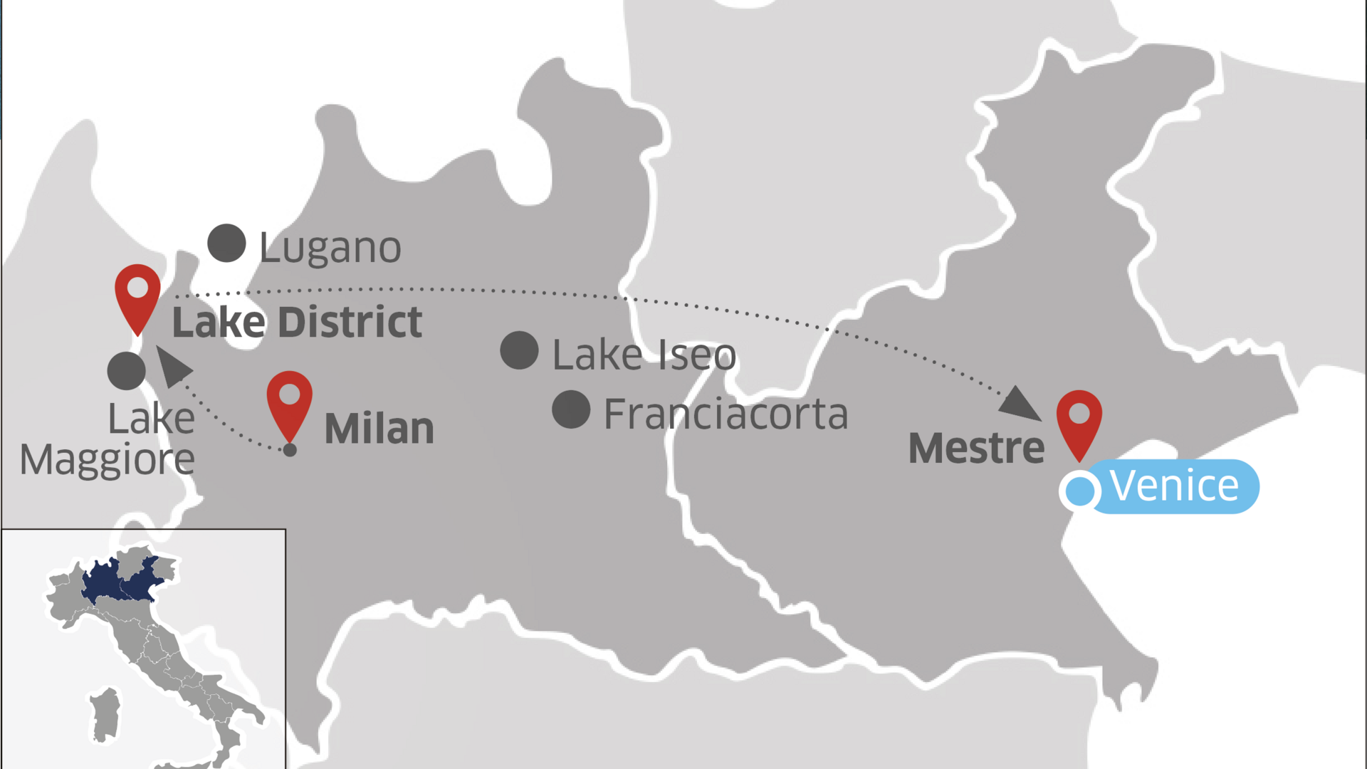 Italy Culture Tour | Milan, Lakes & Venice | 8-Day Group Itinerary Italy Culture Tour | Milan, Lakes & Venice | 8-Day Group Itinerary