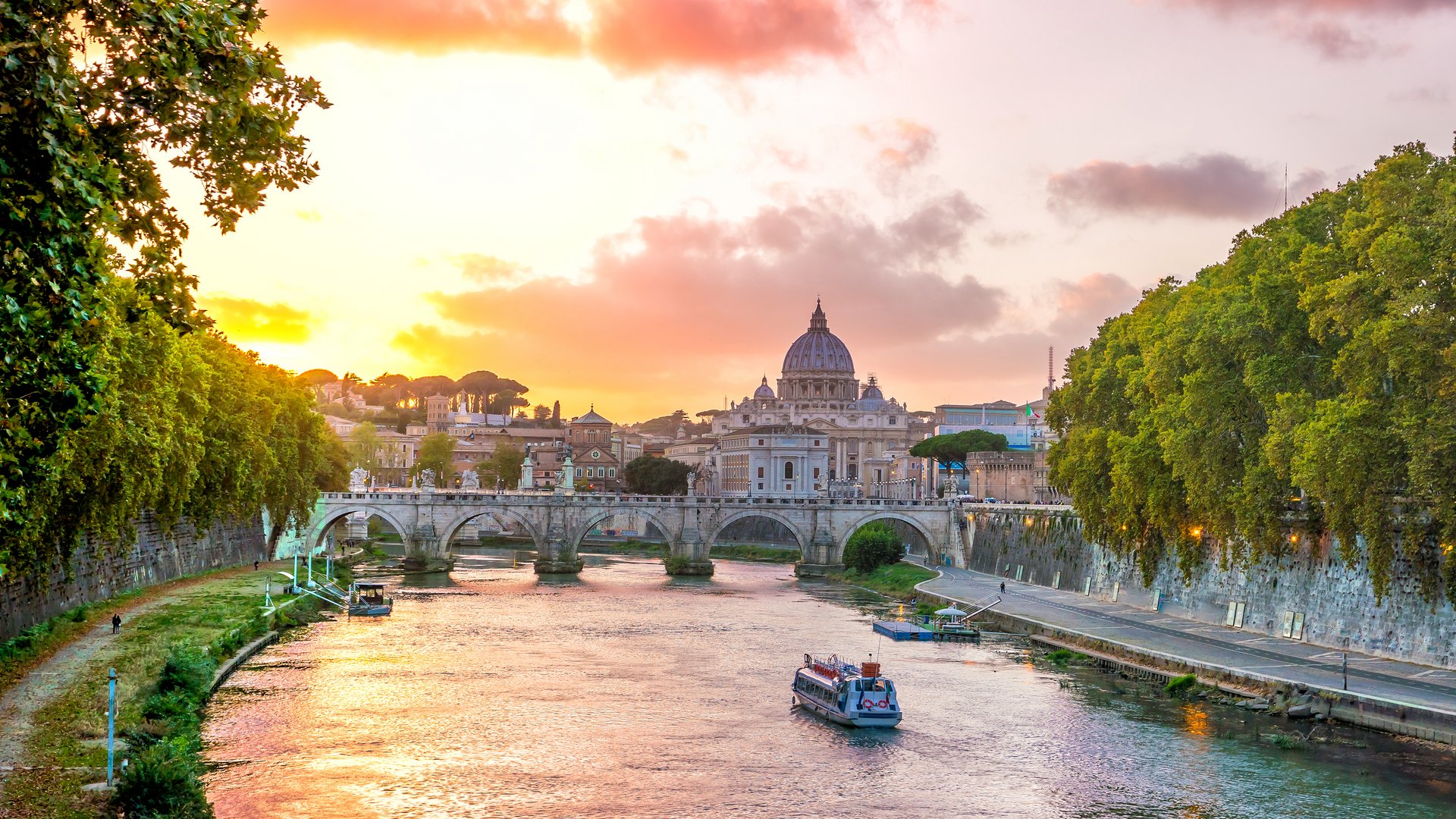 Lazio - Roma e il Tevere