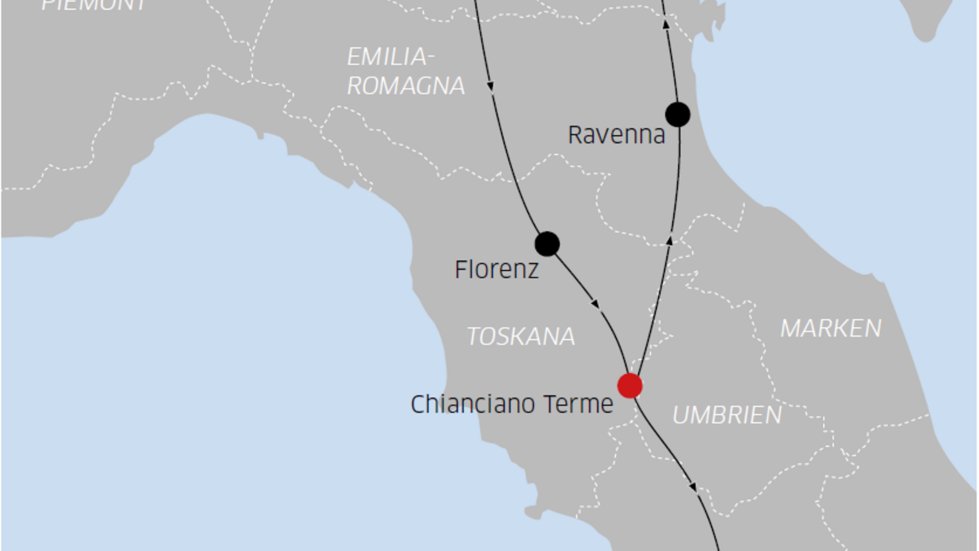 Tour - Italienrundreise zum Schnupperpreis Tour - Italienrundreise zum Schnupperpreis