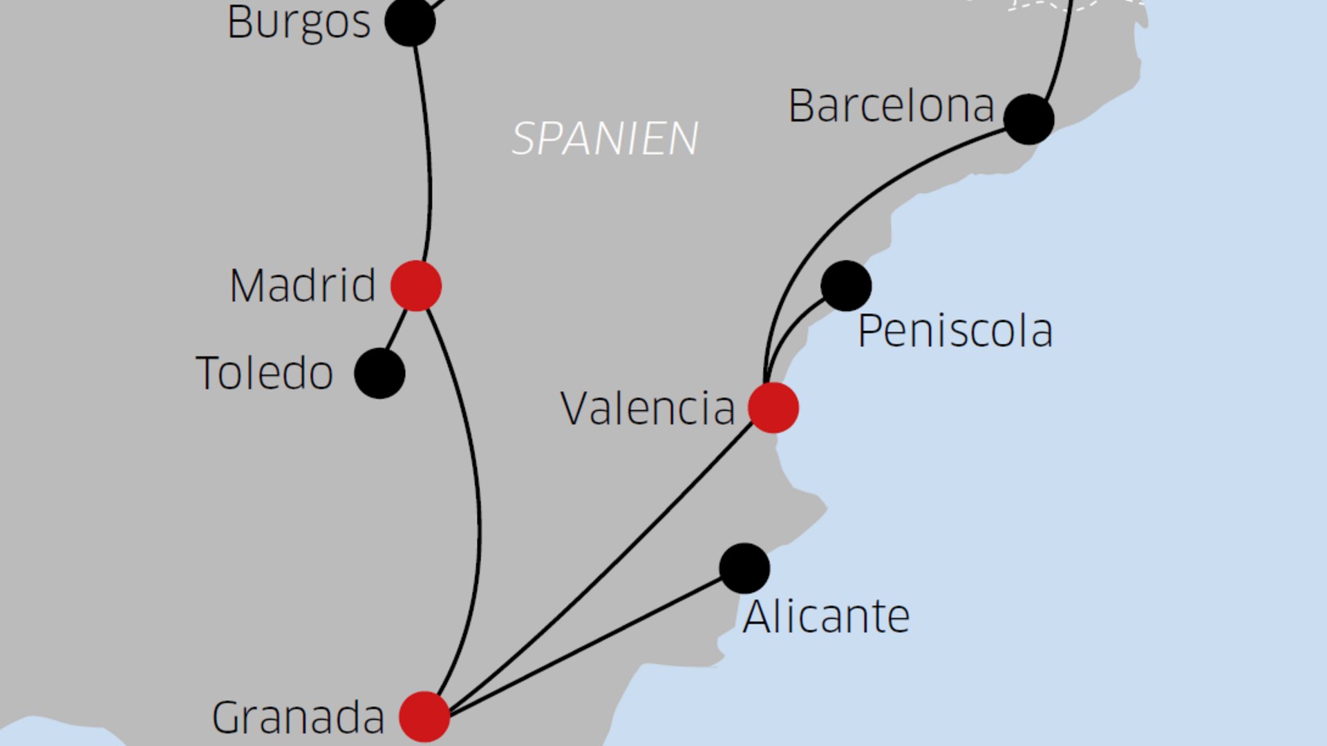 Tour - Große Spanienrundreise