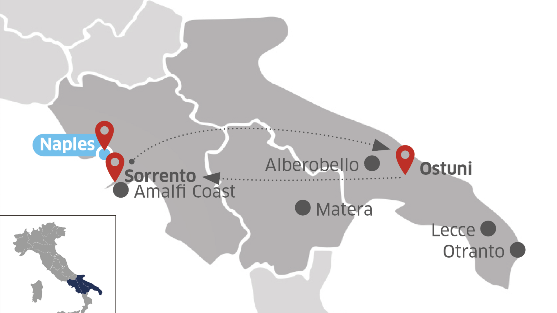 Italy – Campania & Puglia | Exploring Italy coast to coast | 8-day Cultural Group Itinerary