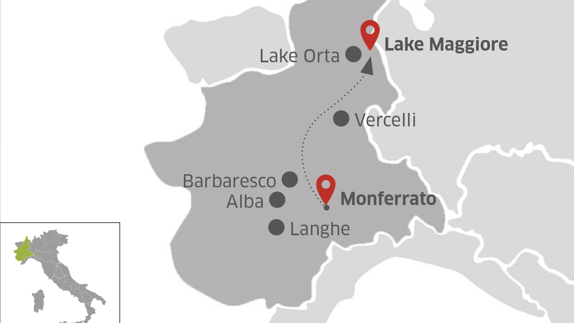 Piedmont - Hiking | Wine trekking in the footsteps of Barolo | 8-Day Active Tour Piedmont - Hiking | Wine trekking in the footsteps of Barolo | 8-Day Active Tour