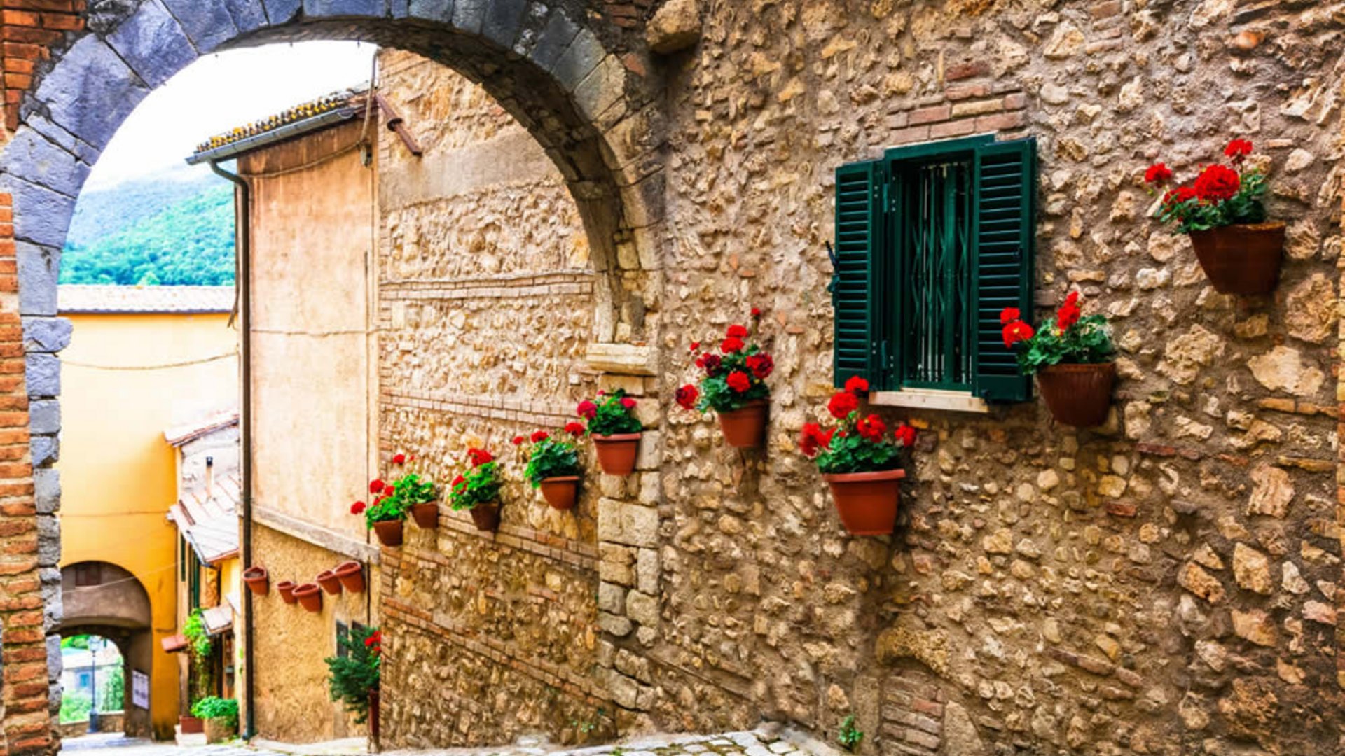 Latium - Kastanienfest in Rocca di Papa