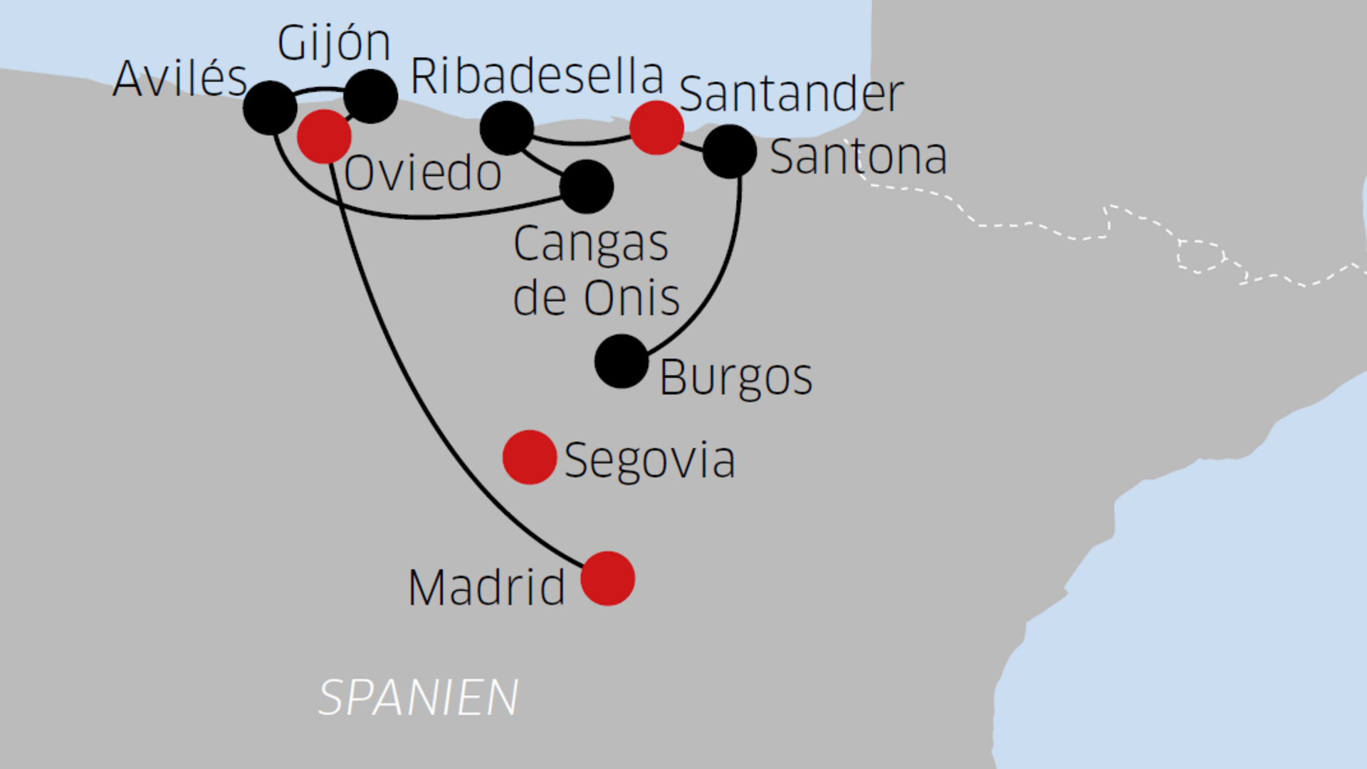 Tour - Die Magie Nordspaniens