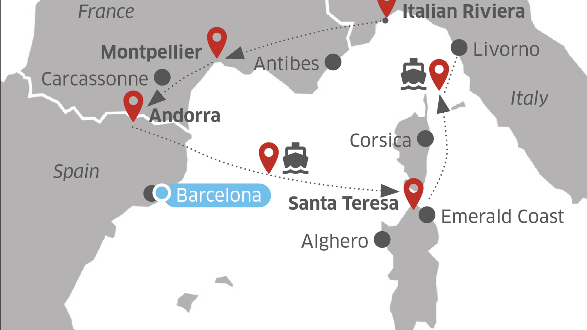 Italy – France - Spain | A Mediteranean Odissey | 9-day Cultural Group Itinerary Italy – France - Spain | A Mediteranean Odissey | 9-day Cultural Group Itinerary