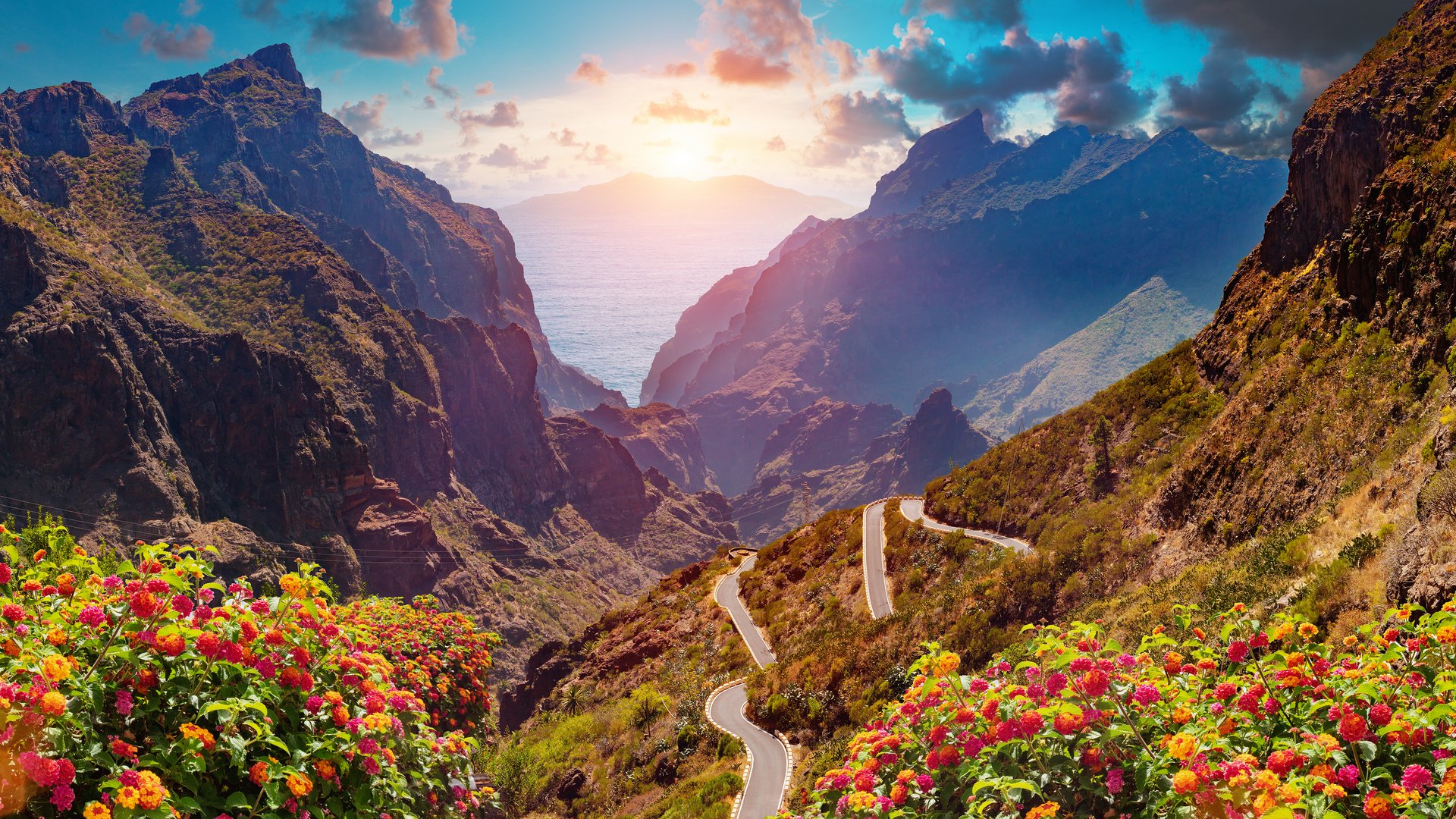 The volcanic island of eternal spring